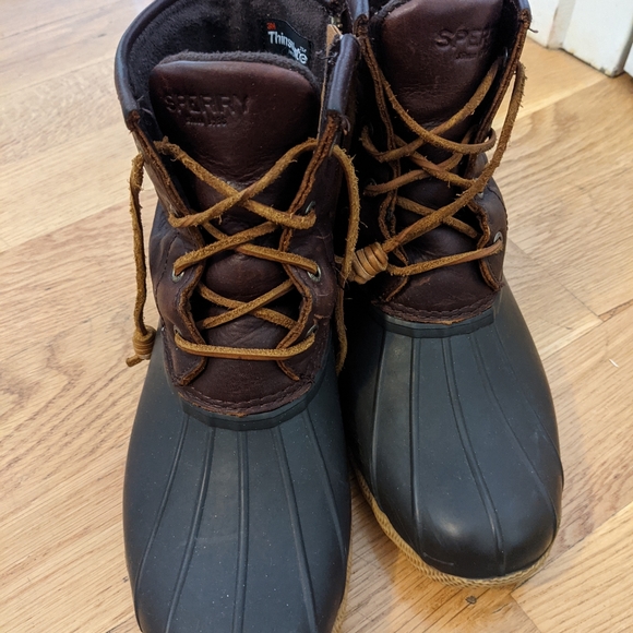 Sperry Thinsulate Saltwater Duck Boots - Picture 3 of 5